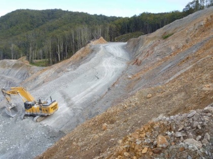 Reefton Open Pit Gold Mine